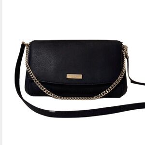Kate Spade Black Crossbody Chain Shoulder Bag